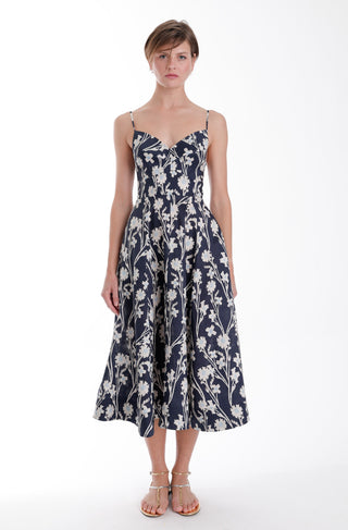 Winona Print Midi Dress