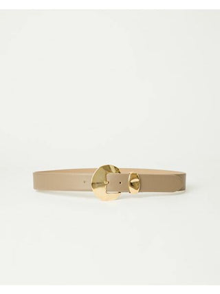 Morgan Belt - Taupe Gold