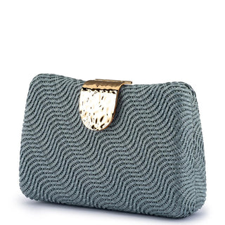 Lindy Woven Clutch