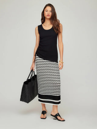 Zoe Crochet Midi Skirt